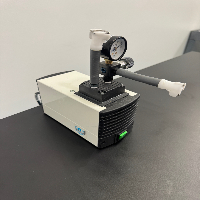KNF Neuberger Laboratory Vacuum Pump with Vacuum Regulator and Gauge image 0